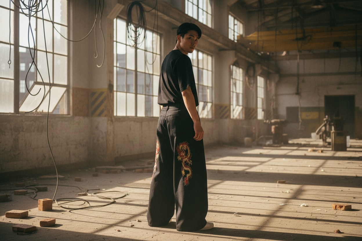 Essential Barrel Dress Pants